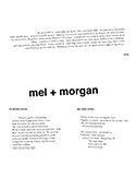 Cover - Mel + Morgan